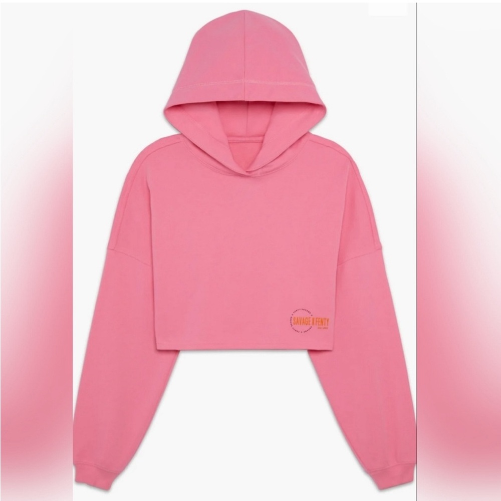New Savage X Fenty Pink Hoodie